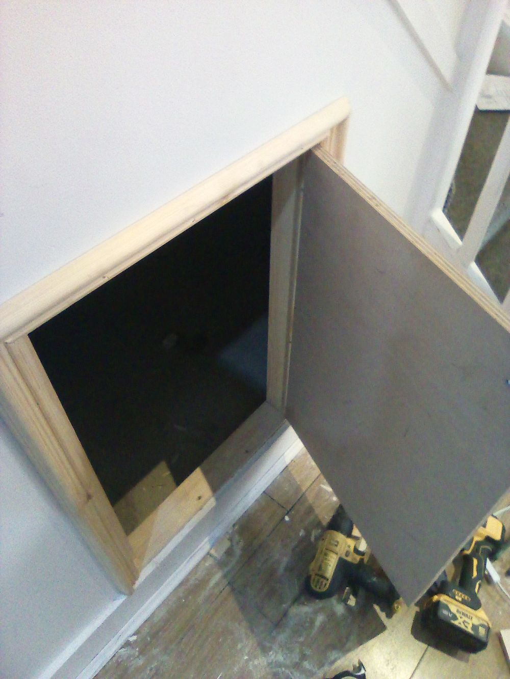 Under-Stairs Storage Build